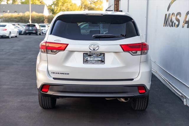 used 2019 Toyota Highlander car, priced at $21,799