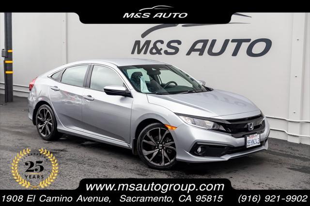 used 2019 Honda Civic car, priced at $20,887