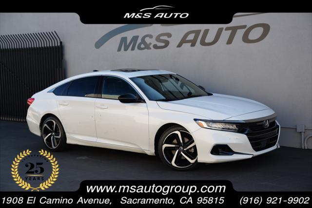 used 2021 Honda Accord car, priced at $20,920