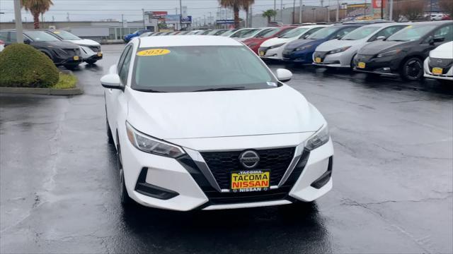 used 2021 Nissan Sentra car, priced at $18,900