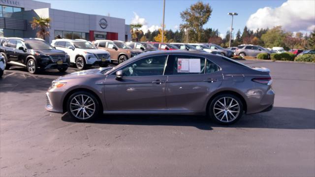 used 2021 Toyota Camry Hybrid car, priced at $30,900