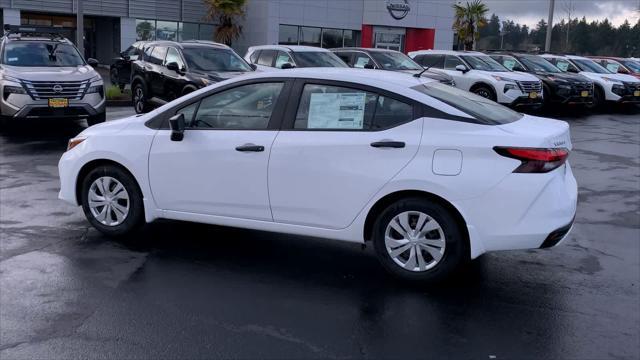 new 2025 Nissan Versa car, priced at $20,695