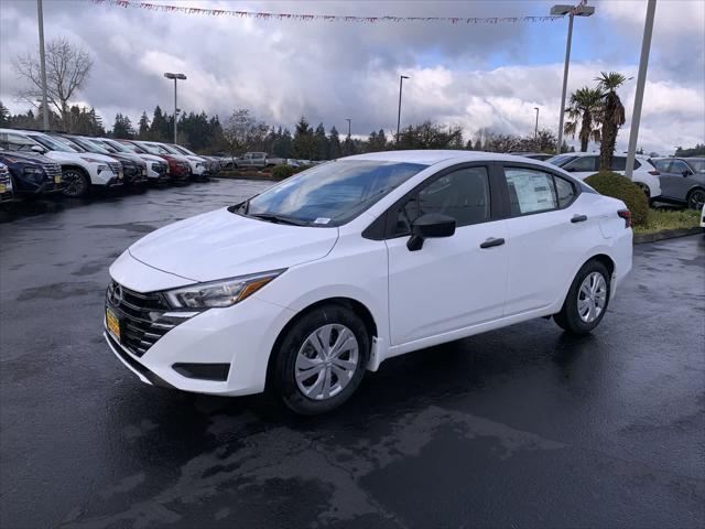 new 2025 Nissan Versa car, priced at $20,695