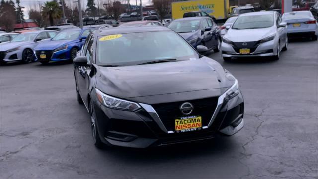 used 2021 Nissan Sentra car, priced at $17,900