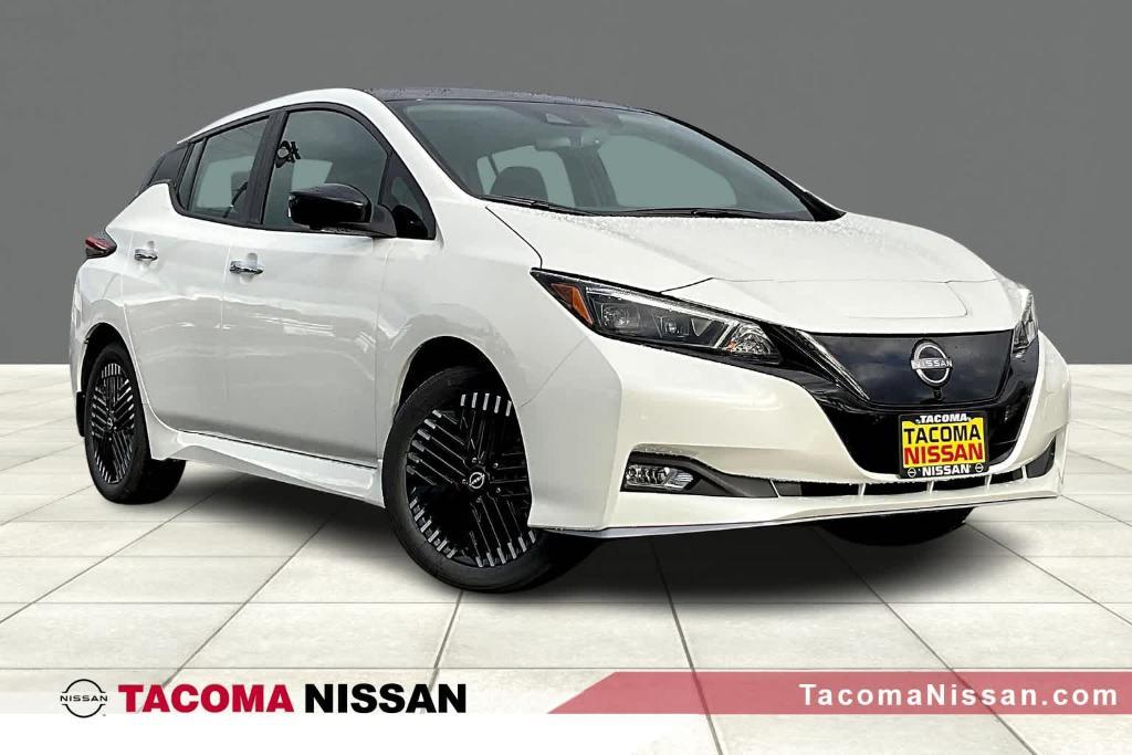 new 2024 Nissan Leaf car, priced at $33,900