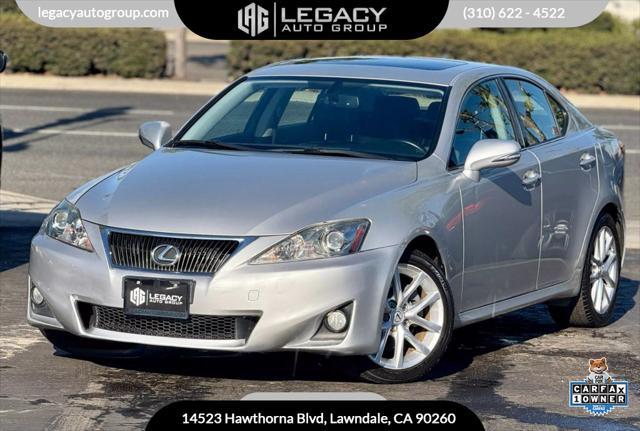 used 2011 Lexus IS 250 car, priced at $12,795
