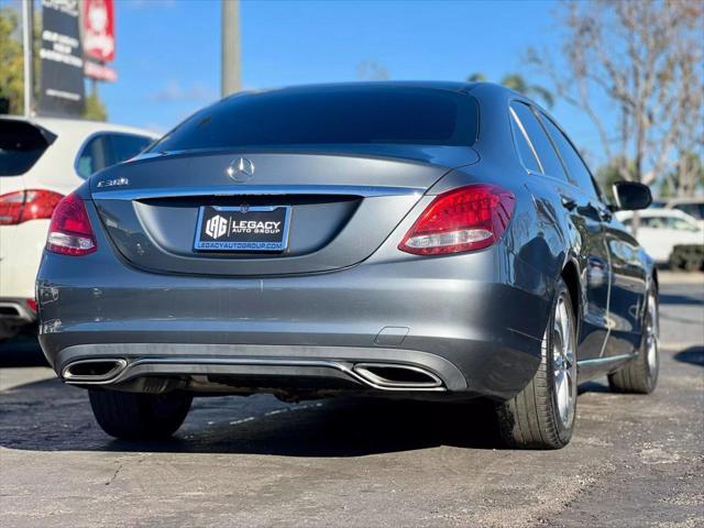 used 2017 Mercedes-Benz C-Class car, priced at $11,995