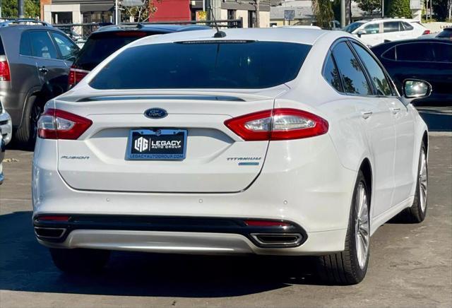 used 2016 Ford Fusion car, priced at $10,495