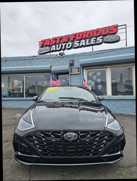 used 2020 Hyundai Sonata car, priced at $15,104
