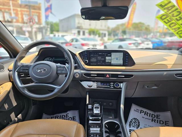 used 2021 Hyundai Sonata car, priced at $14,454