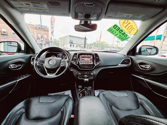 used 2019 Jeep Cherokee car, priced at $17,428