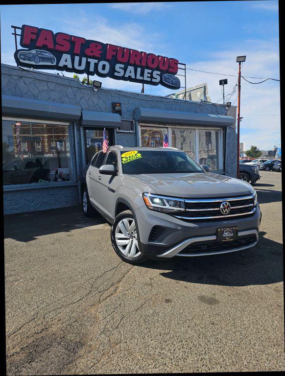 used 2021 Volkswagen Atlas Cross Sport car, priced at $16,999