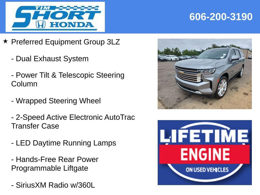 used 2023 Chevrolet Tahoe car, priced at $59,400
