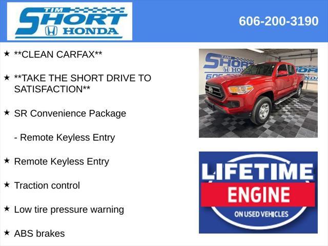 used 2022 Toyota Tacoma car, priced at $27,800