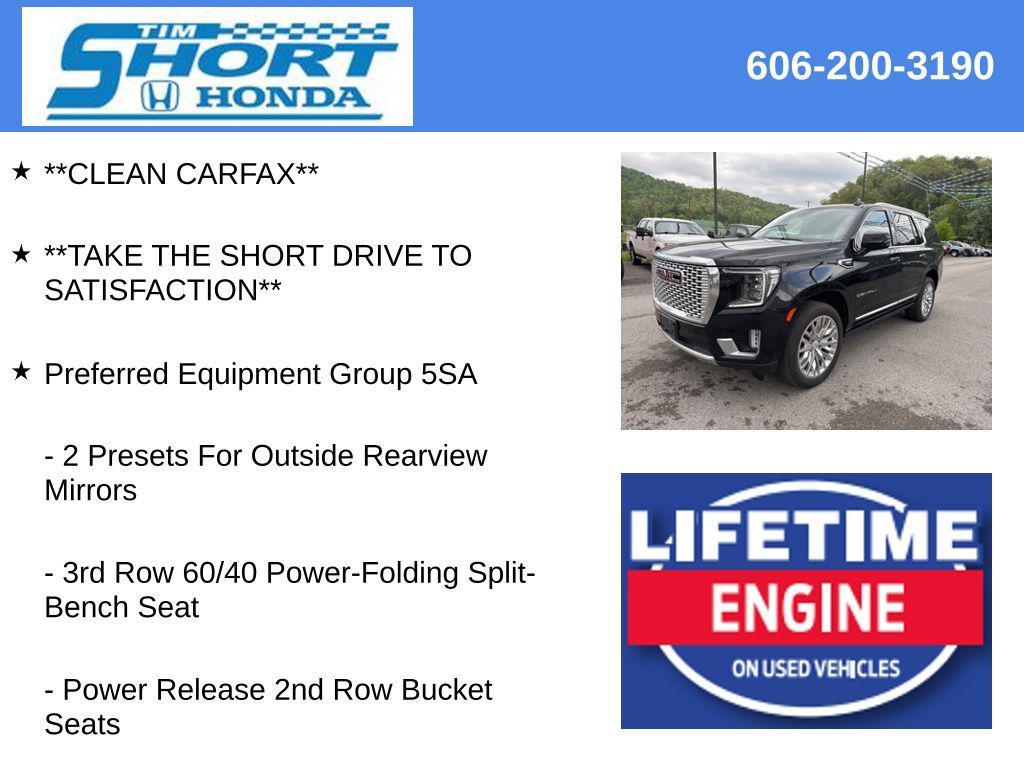 used 2023 GMC Yukon car, priced at $58,900