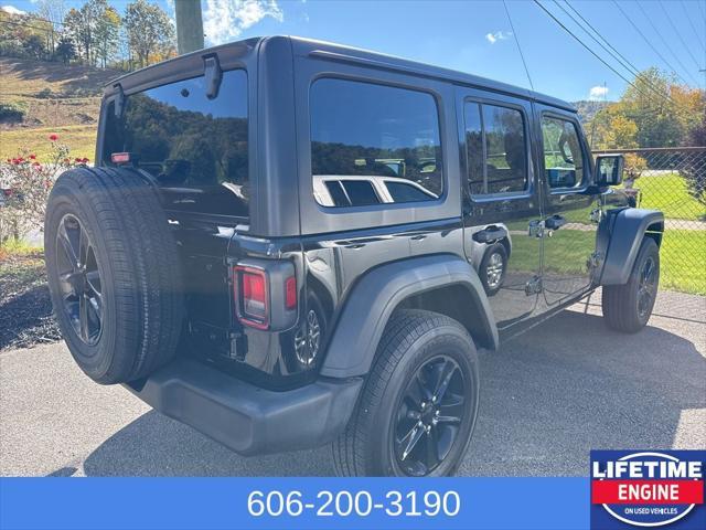 used 2020 Jeep Wrangler Unlimited car, priced at $27,700