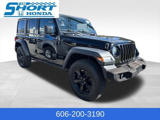 used 2020 Jeep Wrangler Unlimited car, priced at $24,300