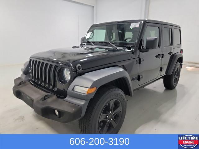 used 2020 Jeep Wrangler Unlimited car, priced at $27,700