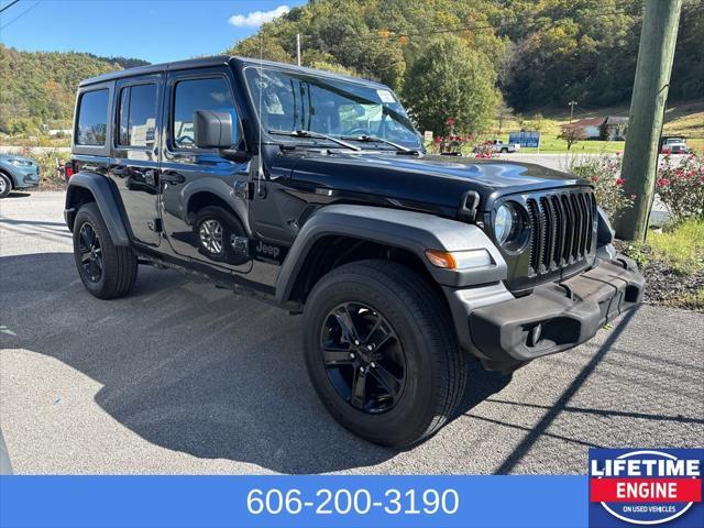 used 2020 Jeep Wrangler Unlimited car, priced at $27,700