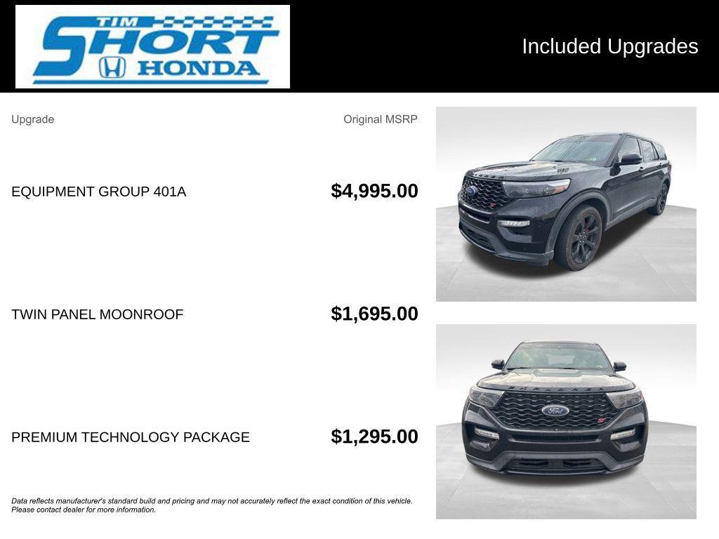 used 2021 Ford Explorer car, priced at $29,400