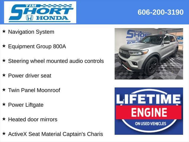 used 2022 Ford Explorer car, priced at $35,600