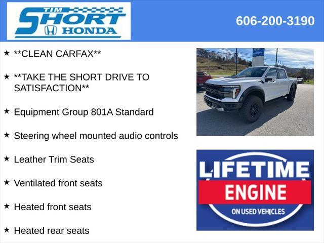 used 2024 Ford F-150 car, priced at $79,500