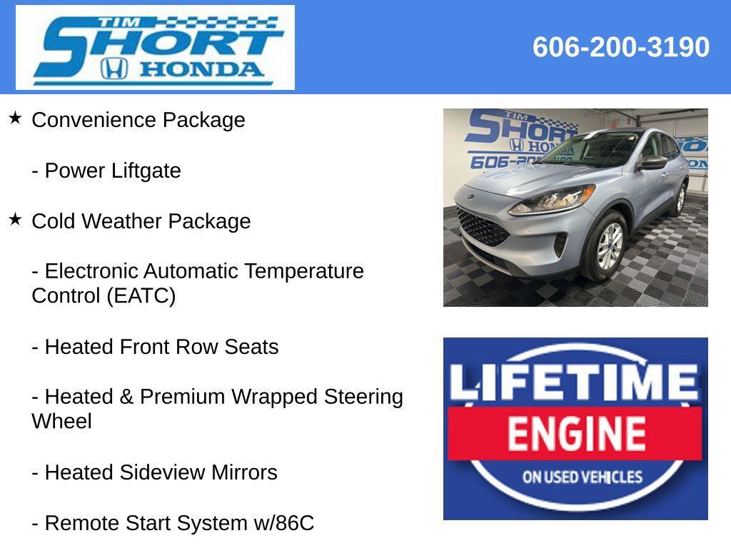 used 2022 Ford Escape car, priced at $20,723