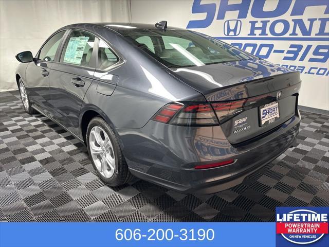 new 2025 Honda Accord car, priced at $29,445