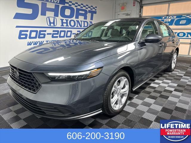 new 2025 Honda Accord car, priced at $29,445