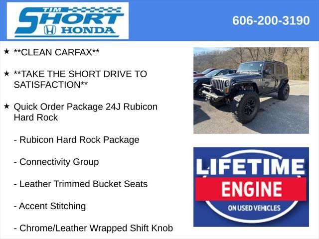 used 2016 Jeep Wrangler Unlimited car, priced at $26,500