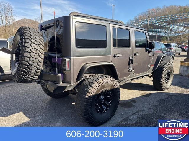 used 2016 Jeep Wrangler Unlimited car, priced at $26,500