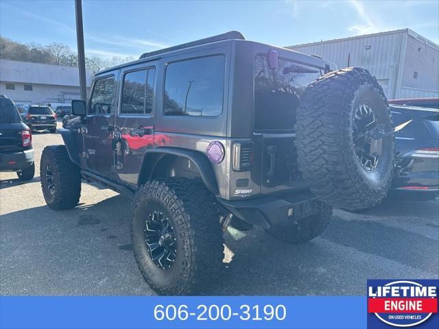 used 2016 Jeep Wrangler Unlimited car, priced at $26,500