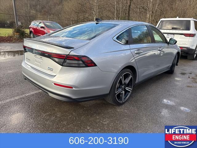 used 2023 Honda Accord Hybrid car, priced at $27,100