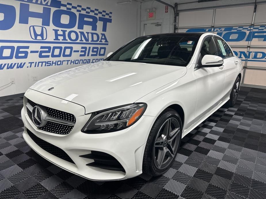 used 2020 Mercedes-Benz C-Class car, priced at $28,400