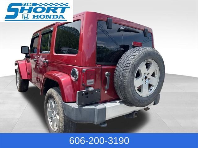 used 2011 Jeep Wrangler Unlimited car, priced at $12,000