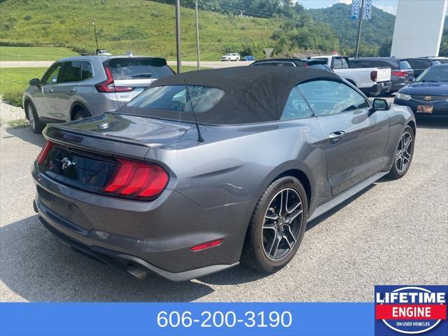 used 2022 Ford Mustang car, priced at $23,400