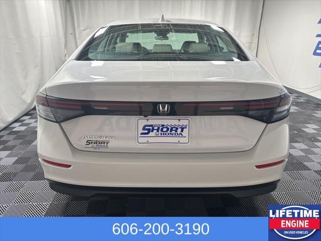 used 2024 Honda Accord car, priced at $26,600