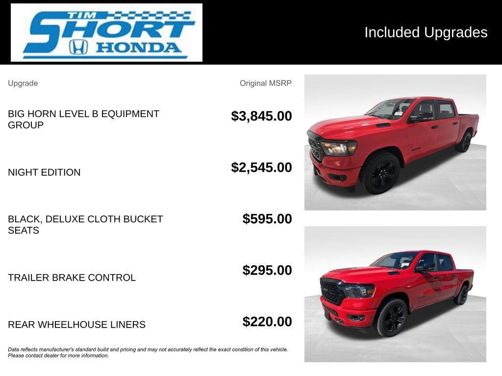 used 2023 Ram 1500 car, priced at $36,500