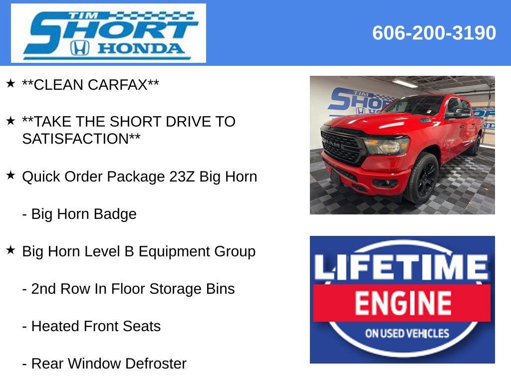 used 2023 Ram 1500 car, priced at $36,500