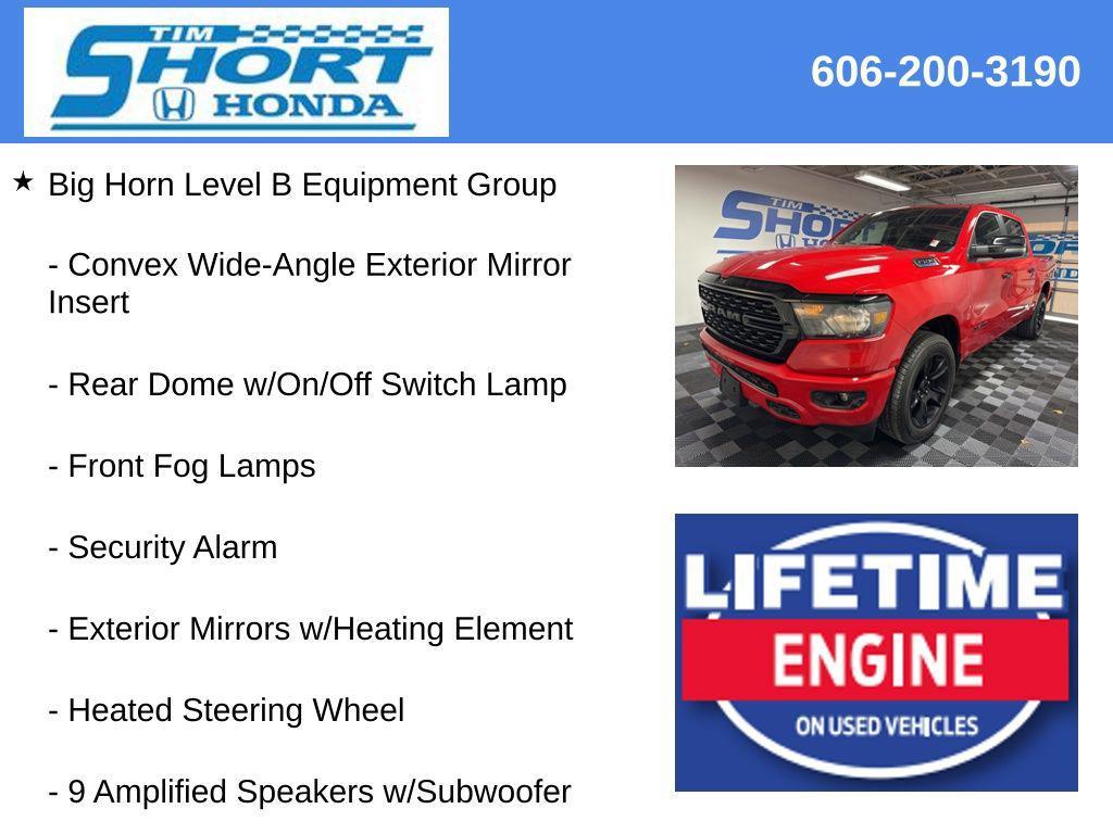 used 2023 Ram 1500 car, priced at $36,500