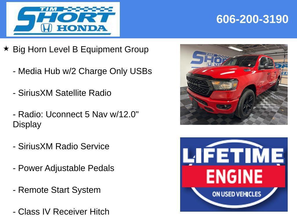 used 2023 Ram 1500 car, priced at $36,500