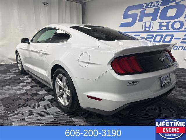 used 2020 Ford Mustang car, priced at $21,100