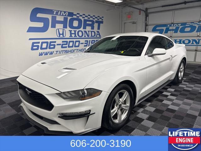 used 2020 Ford Mustang car, priced at $21,100