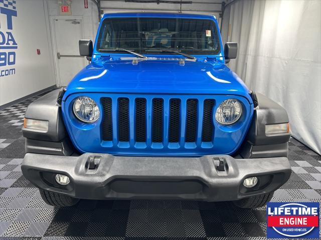 used 2021 Jeep Wrangler Unlimited car, priced at $29,900