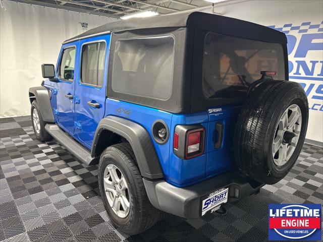 used 2021 Jeep Wrangler Unlimited car, priced at $29,900