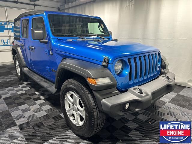 used 2021 Jeep Wrangler Unlimited car, priced at $29,900