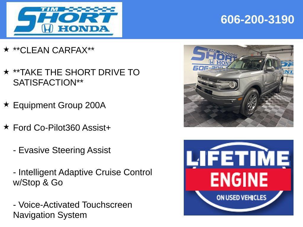 used 2024 Ford Bronco Sport car, priced at $26,400