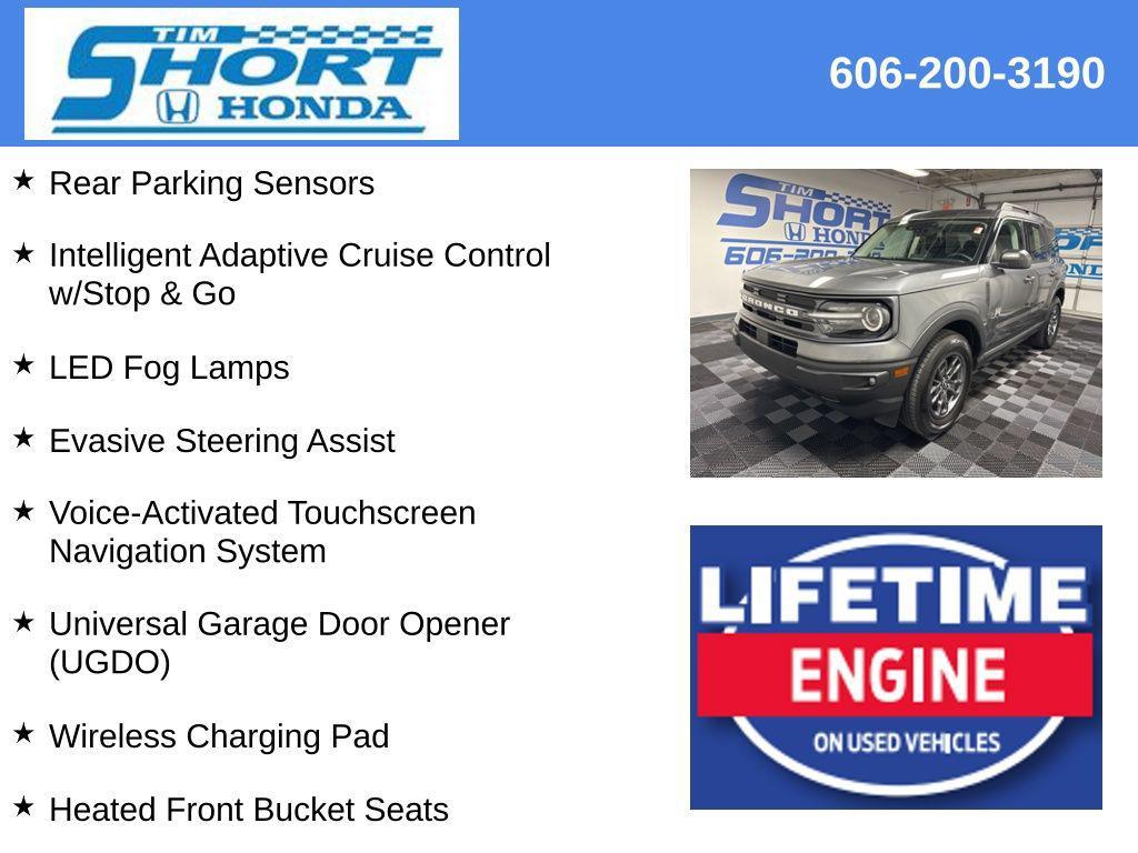 used 2024 Ford Bronco Sport car, priced at $26,400