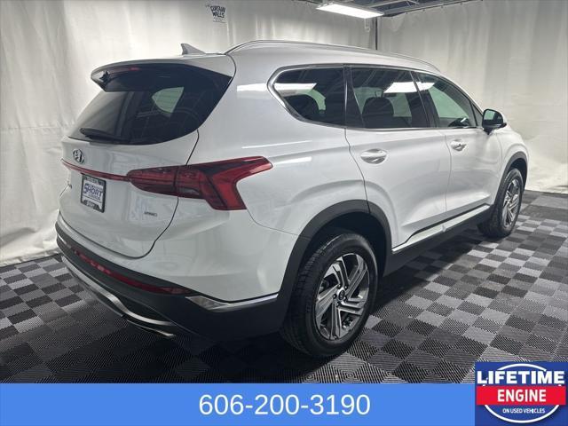 used 2022 Hyundai Santa Fe car, priced at $25,000