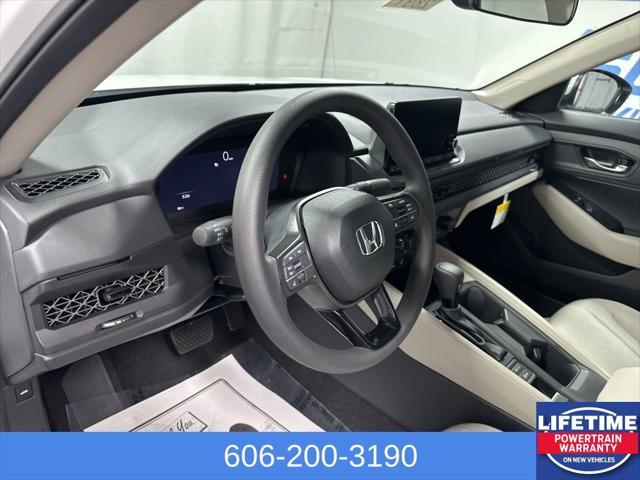 new 2025 Honda Accord car, priced at $29,900